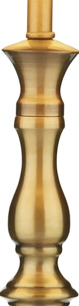 Där Lighting MAD4275 - Lampada da tavolo MADRID 1xE27/60W/230V marrone/ottone