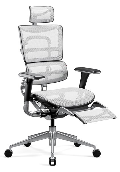 Sedia ergonomica Diablo V-Master: nero e bianco