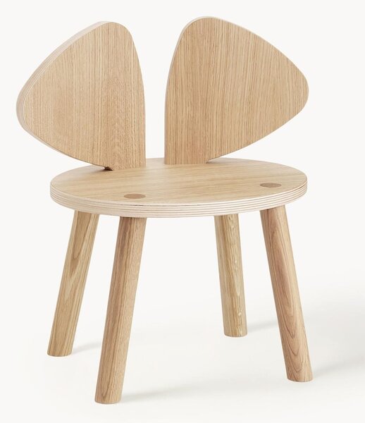 Sedia per bambini in legno Mouse