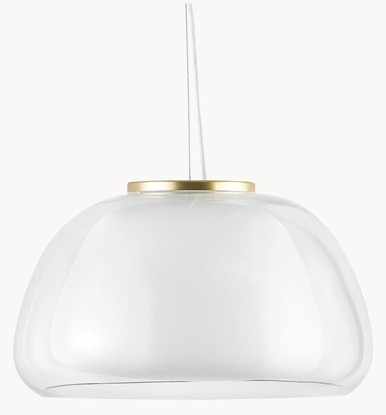 Lampada a sospensione in vetro Jelly