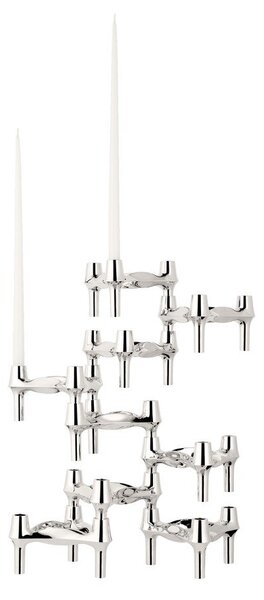 Portacandele in set in metallo 3 pz BMF – STOFF Nagel