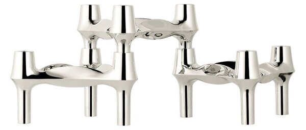 Portacandele in set in metallo 3 pz BMF – STOFF Nagel
