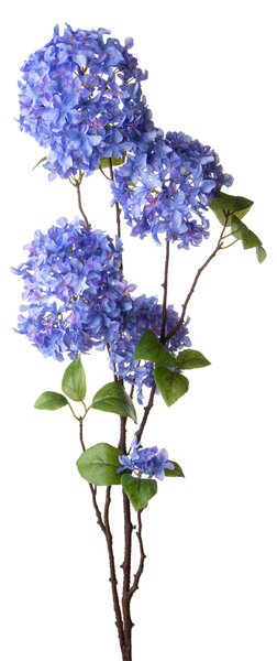 Set 2 Rami Artificiali Ortensia 110 cm per 6 Fiori