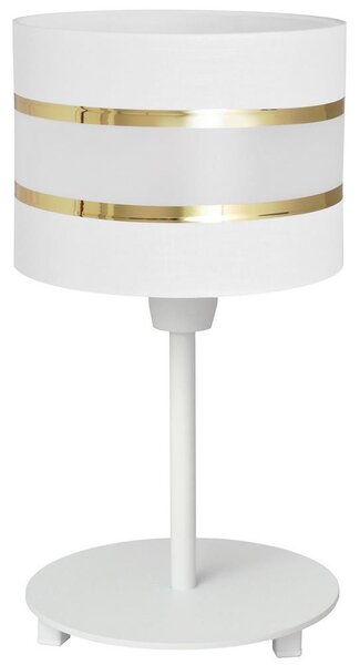 Lampada da tavolo HELEN 1xE27/60W/230V bianco/oro