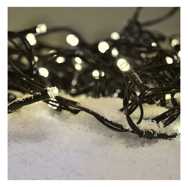Brilagi - Catena LED natalizia da esterno 500xLED/8 funzioni 55m IP44 bianco caldo