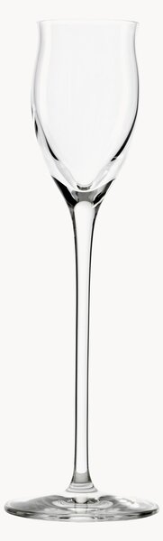 Set di 6 bicchieri da liquore in cristallo Quatrophil