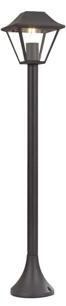 Lanterna VT-845 E27 60W 95 cm IP44 Alluminio nero