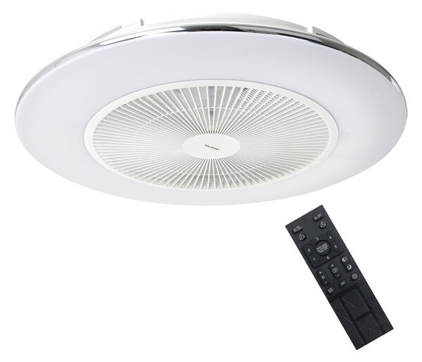 Plafoniera LED dimmerabile con ventilatore ARIA LED/38W/230V bianco + TC