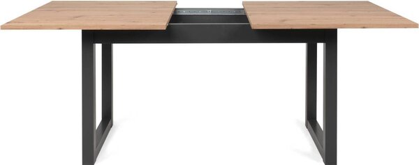 Homestyle4u Tavolo da pranzo Tavolo in legno Tavolo da cucina 160-200 Tavolo da pranzo allungabile