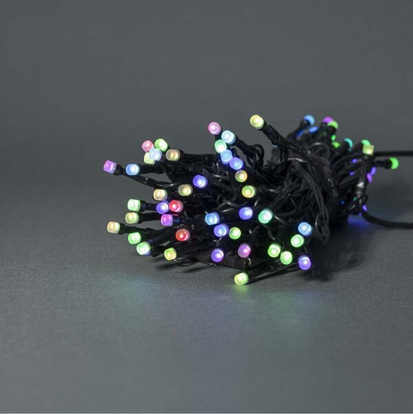 Nedis WIFILX01C42-LED Catena luminosa da esterno RGB 42 LED/8 funzioni 8 m IP65 Wi-Fi Tuya