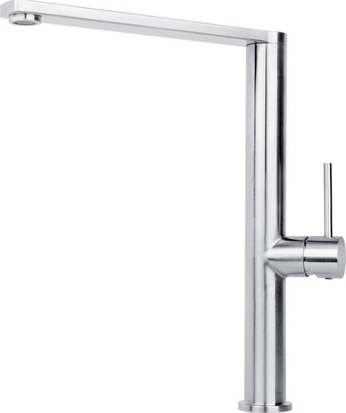 Miscelatore monocomando Reginox Kelso in acciaio inox spazzolato