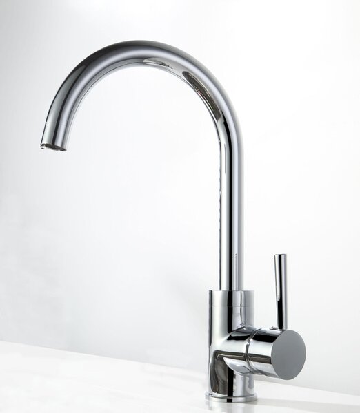 Miscelatore per lavabo, modello 1434C-33 - Ottone - Cromato - Modello alto