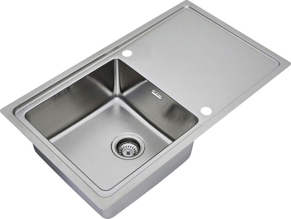 Lavello da incasso in acciaio inox Lavello da cucina 86 x 50 cm Respekta Chicago