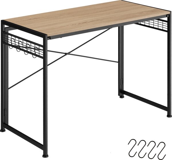 Scrivania tectake® Paterson 102 x 51 x 77 cm