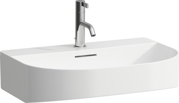LAUFEN Sonar lavabo à encastrer, 1 trou pour robinet, avec trop-plein, 600x420mm, H8103420001041, H8103420001041