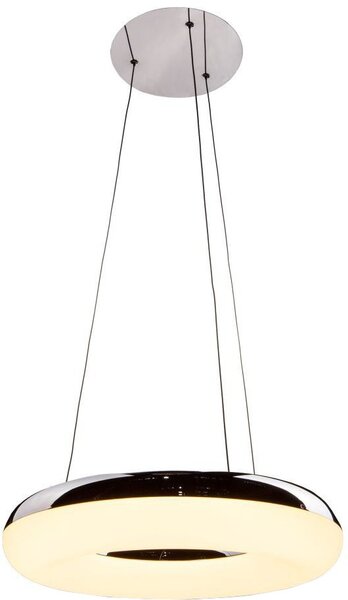 Lampadario a LED Chandelier Diametro cromato 20W, bianco caldo 2800 lm, metallo, dimensioni: 120x60x60 cm, IP20, V-TAC