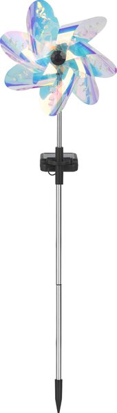 Northpoint LED solare giardino bastoni all'aperto ecologico resistente alle intemperie mulino a vento scintillante