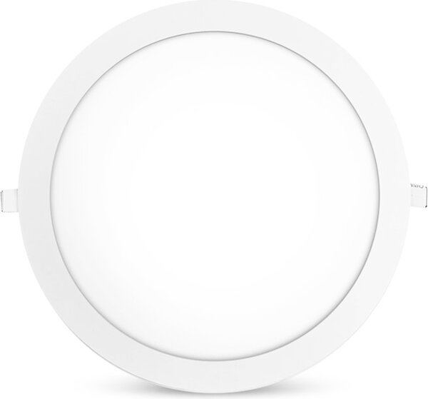 24w Slim LED Panel Lampada da incasso Lampada da incasso a soffitto Lampada da soffitto Bianco caldo Rotonda Ø 300 mm