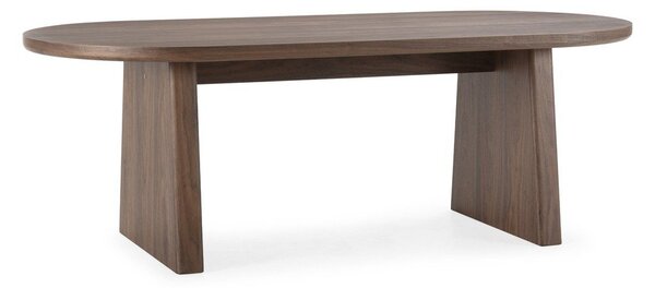 Tavolo da pranzo con effetto noce 100x200 cm Blair – MOME