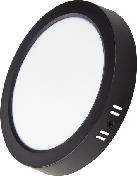 LUXULA Plafoniera LED, 24W, EEK: F, 2400lm, CCT, IP44, rotonda, nera