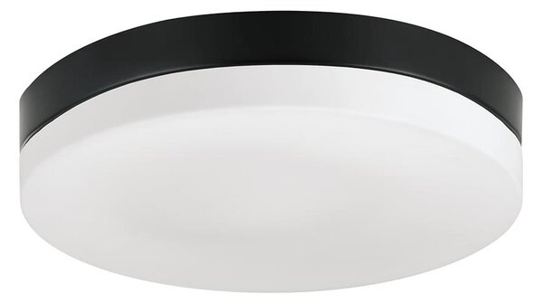 Prezent 67115 - Plafoniera da bagno PILLS 2xE27/60W/230V IP44 nero