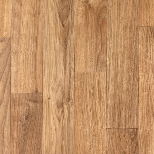 Pavimento Primaflor in PVC TACUTO - Rovere oro - 2,00m x 0,50m - al metro - Pavimento vinilico in legno decorato, listoni per cucina, soggiorno e bagno, pavimento di alta qualità, superficie antiscivolo