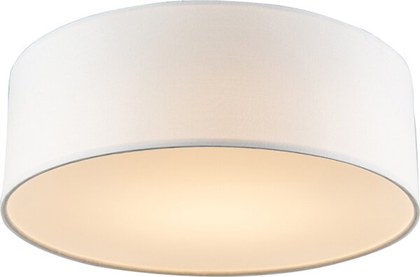 Lampada da soffitto bianca da 30 cm con LED Drum LED
