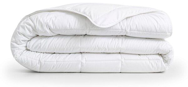 Coperta singola - Microfibra - Bianca - 240x200 cm