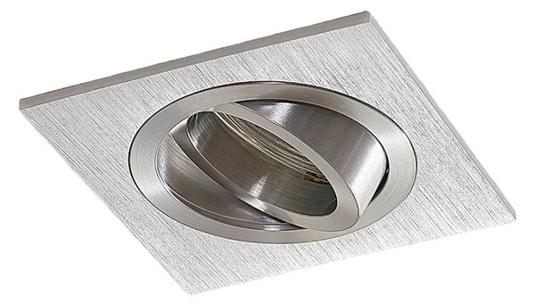 Arcchio Faretto da incasso a soffitto Sophia, alluminio, quadrato