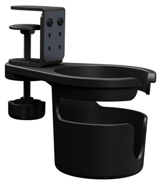 Supporto da scrivania regolabile - Morsetto regolabile - Design anti-versamento - Rotazione a 360°