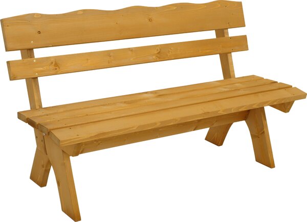 TPFGarden PANCHINA DA GIARDINO Drieburg a 3 posti, 150 cm, in pino massiccio