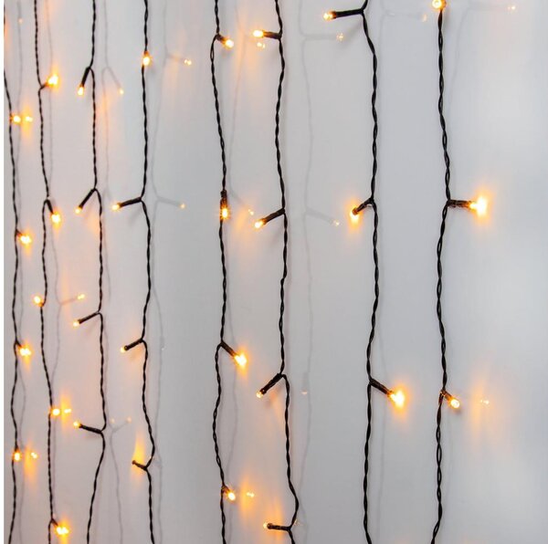 Eglo 410828 - Tenda natalizia LED da esterno GOLDEN 80xLED 1,3m IP44 bianco caldo