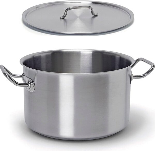 BALLARINI Pentola a Induzione Casseruola in Acciaio Inox 32 cm - Serie 9200
