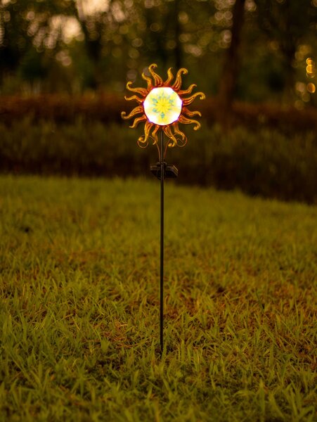Northpoint LED: lampada da giardino a energia solare con sensore crepuscolare per esterni