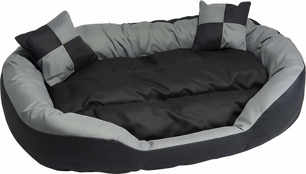 Divano per animali grande - anche letto per cani M - cesto per cani accogliente e lavabile Divano per animali grande - misura M 85x70x20cm