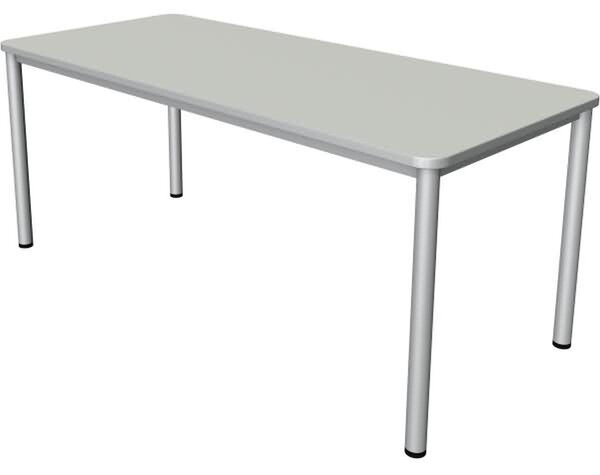 Scrivania Prime 180x80 cm grigio chiaro