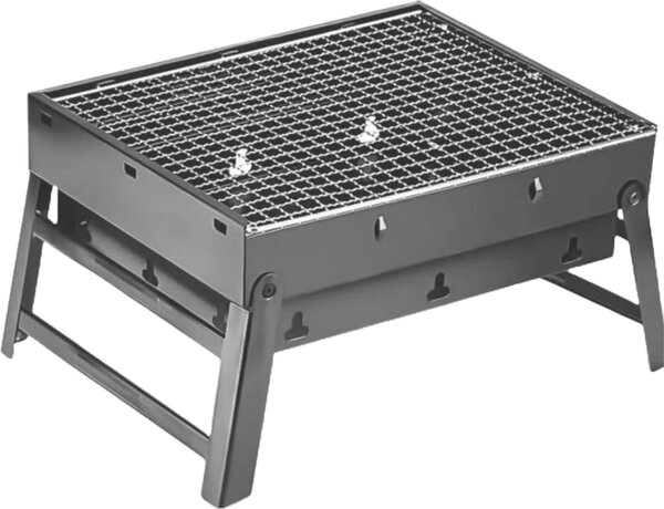 IMEX mini barbecue portatile Gill 44x29x23 cm, compatto, 1,5 kg