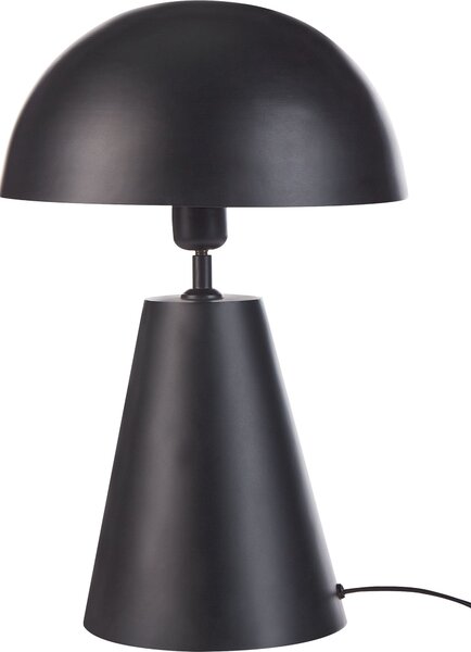 BELIANI Lampada da tavolo in metallo nero ferro moderno stile minimalista Soggiorno Camera da letto