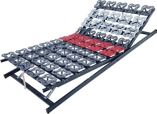Piastra a doghe 100x200cm TerraMed T-Flex Completamente assemblato regolabile a 5 zone