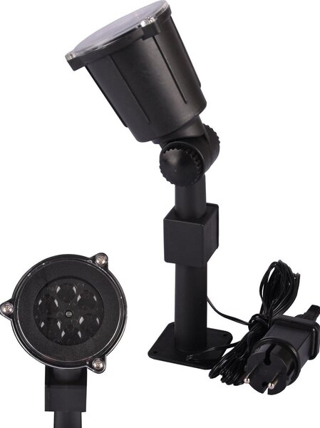 LED facciata faretto proiettore stelle fiocchi di neve illuminazione casa , Variante:fiocco di neve