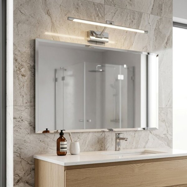 Applique moderno gea luce gap442c led metallo acrilico orientabile - Gea Luce