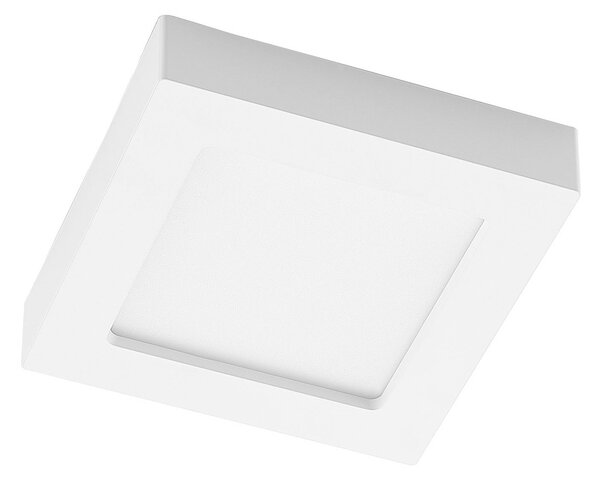 Prios Plafoniera LED Alette, bianca, 17,2 cm, dimmerabile