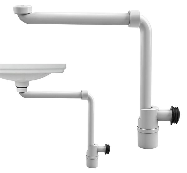 Sifone salvaspazio con sistema anti-odori