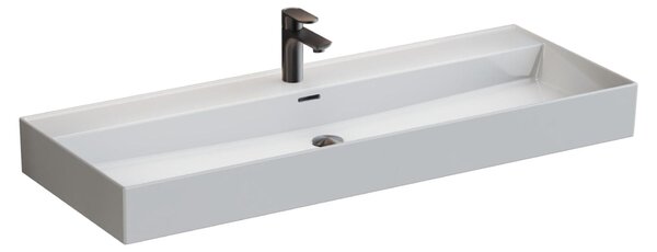 Aqua Bagno Loft Air Lavabo in Vetroceramica 120 cm Mobile lavabo