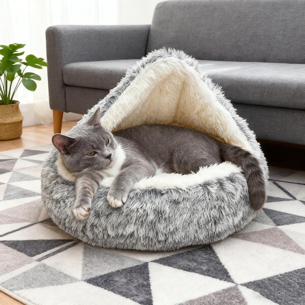 Cuccia morbida per cani e gatti, 50 cm
