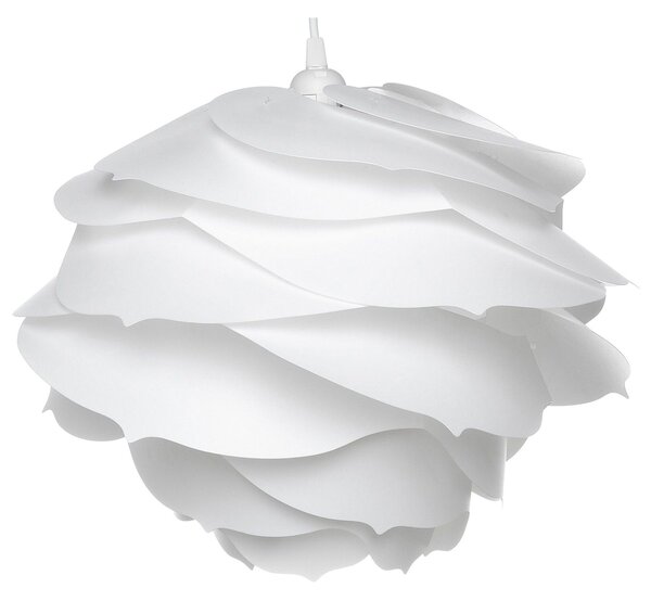 BELIANI Lampada a sospensione fiore bianco a forma di rosa illuminazione per camera dei bambini design moderno