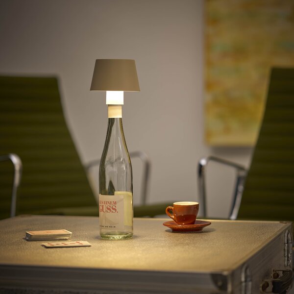 Northpoint Lampada da tavolo ricaricabile a LED Lampada da tavolo con sensore tattile beige