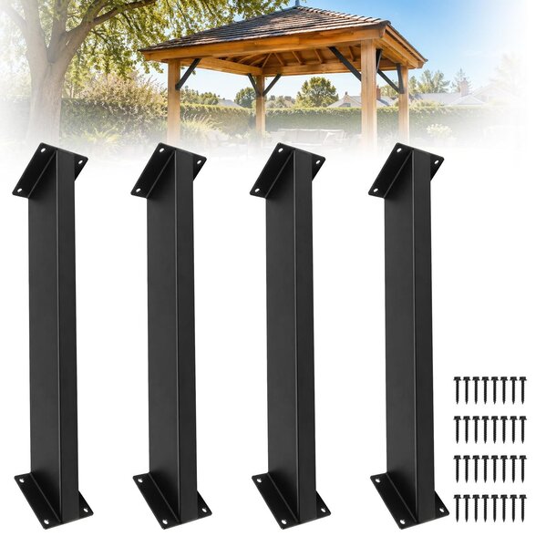 Supporti robusti per pergole, set di 4 pezzi