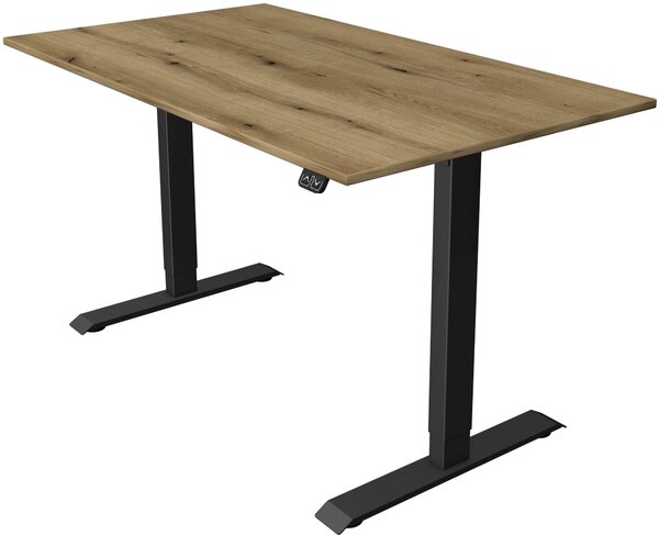 Tavolo da salotto/da bar Move 1, regolabile elettricamente in altezza, LxPxH 140x80-123 cm, rovere/antracite