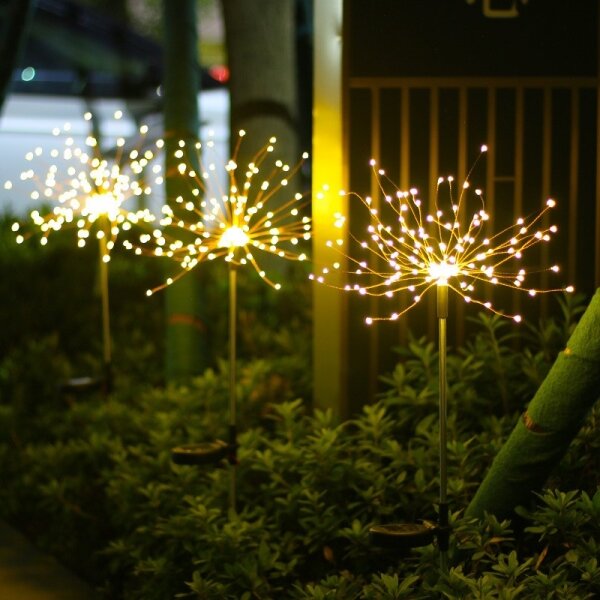 LED Luce solare decorativa 140xLED/1,2V 3000K 84 cm 600 mAh IP44